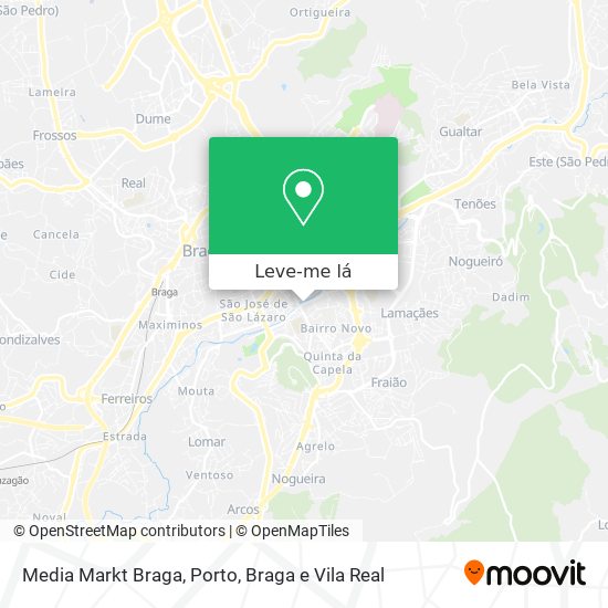 Media Markt Braga mapa