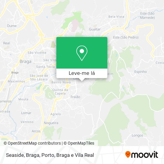 Seaside, Braga mapa