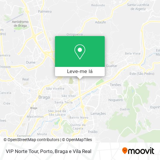 VIP Norte Tour mapa