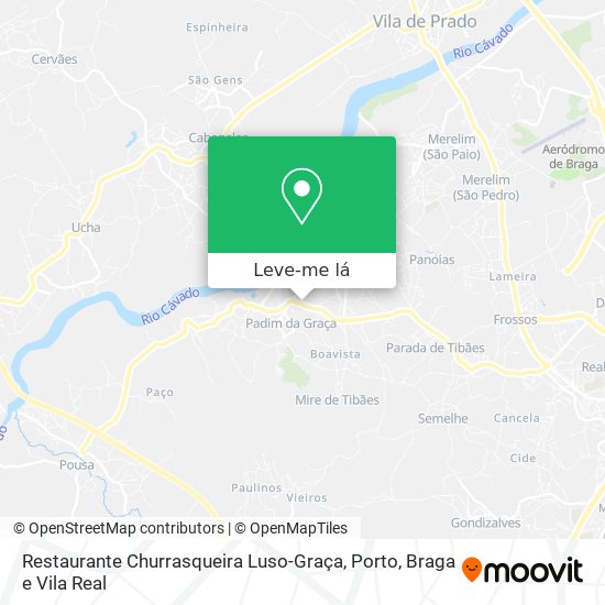 Restaurante Churrasqueira Luso-Graça mapa