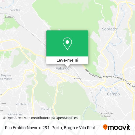 Rua Emídio Navarro 291 mapa