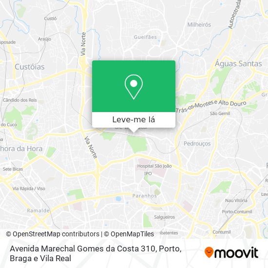 Avenida Marechal Gomes da Costa 310 mapa