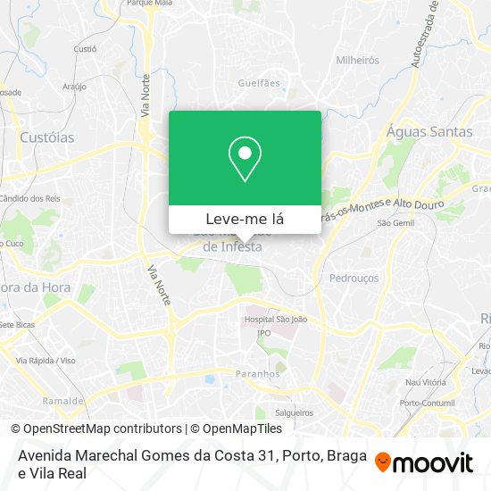 Avenida Marechal Gomes da Costa 31 mapa