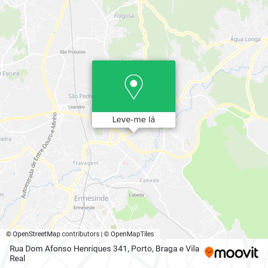 Rua Dom Afonso Henriques 341 mapa