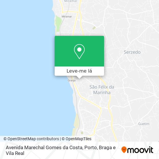 Avenida Marechal Gomes da Costa mapa