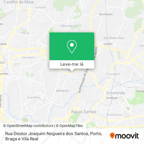 Rua Doutor Joaquim Nogueira dos Santos mapa