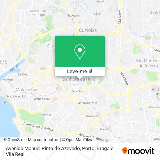 Avenida Manuel Pinto de Azevedo mapa