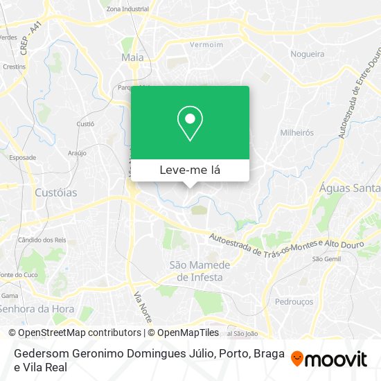 Gedersom Geronimo Domingues Júlio mapa