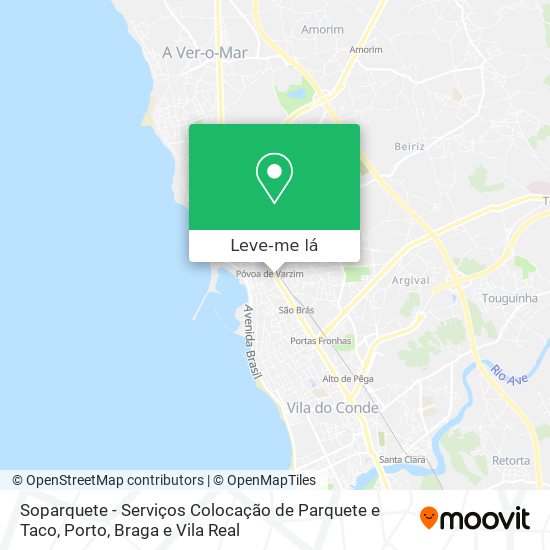 Soparquete - Serviços Colocação de Parquete e Taco mapa