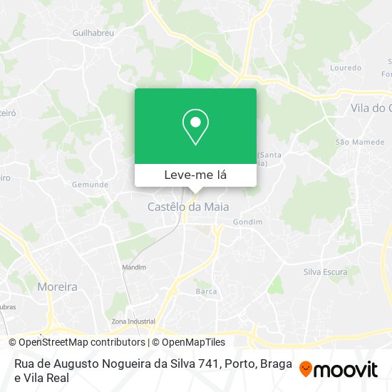 Rua de Augusto Nogueira da Silva 741 mapa
