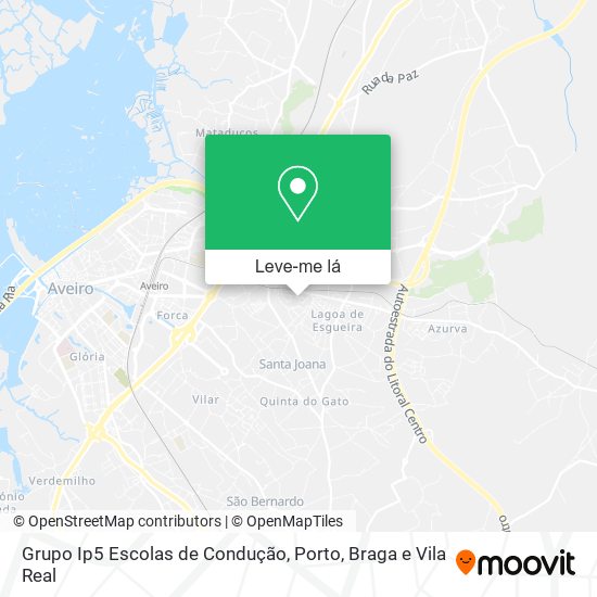 Grupo Ip5 Escolas de Condução mapa