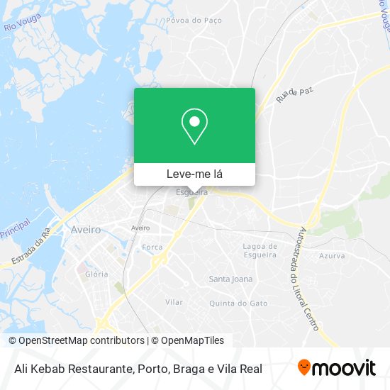 Ali Kebab Restaurante mapa