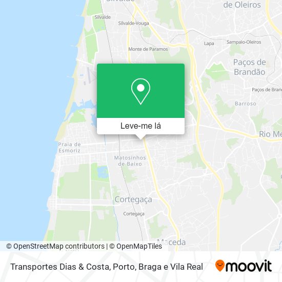 Transportes Dias & Costa mapa