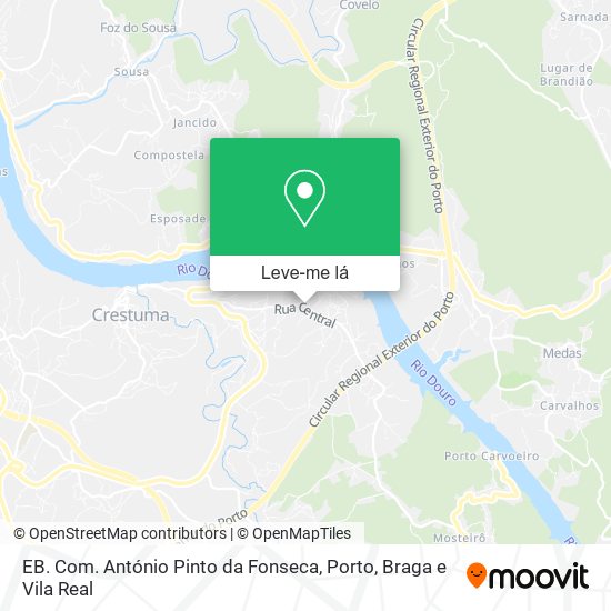 EB. Com. António Pinto da Fonseca mapa