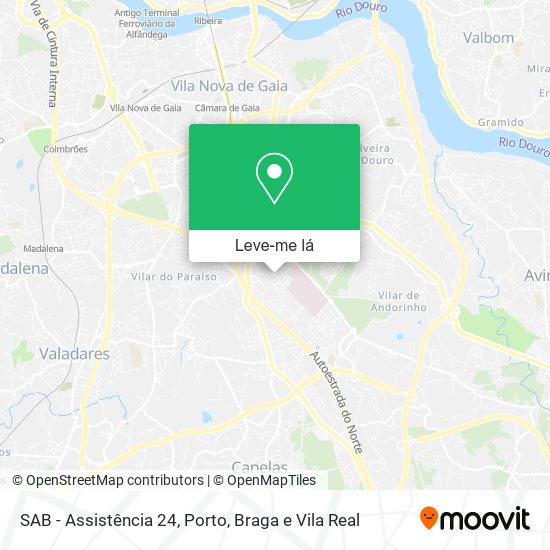 SAB - Assistência 24 mapa