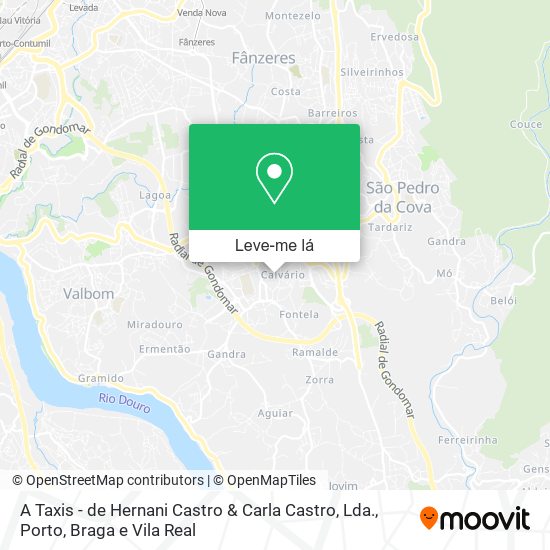 A Taxis - de Hernani Castro & Carla Castro, Lda. mapa