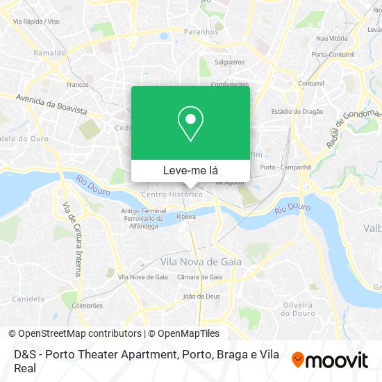 D&S - Porto Theater Apartment mapa