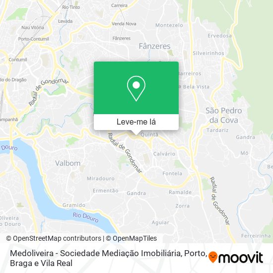 Medoliveira - Sociedade Mediação Imobiliária mapa