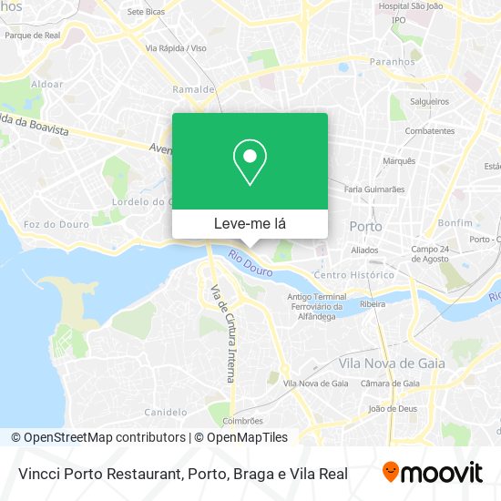 Vincci Porto Restaurant mapa