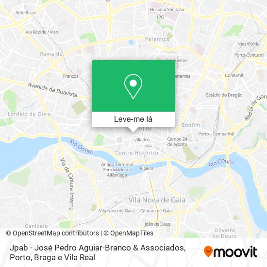 Jpab - José Pedro Aguiar-Branco & Associados mapa
