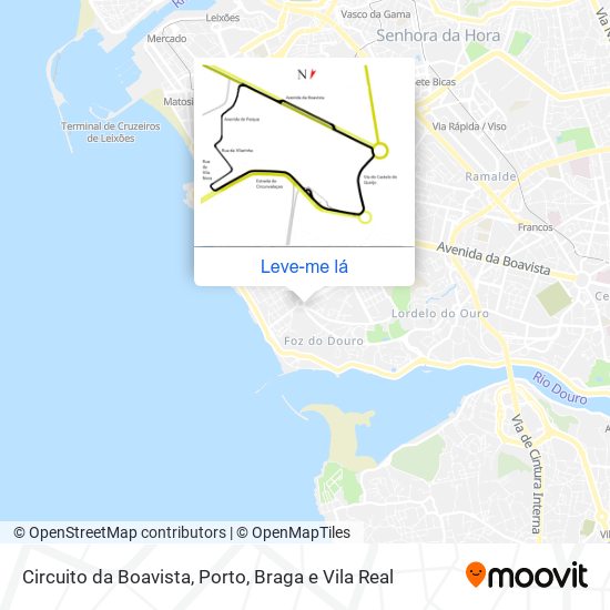 Circuito da Boavista mapa