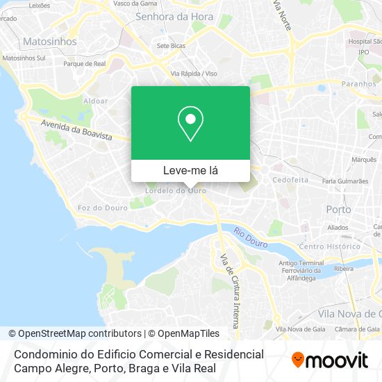 Condominio do Edificio Comercial e Residencial Campo Alegre mapa