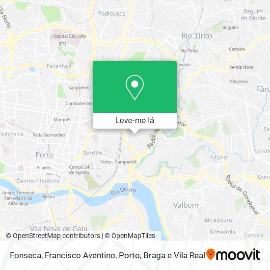 Fonseca, Francisco Aventino mapa