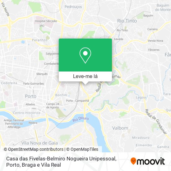 Casa das Fivelas-Belmiro Nogueira Unipessoal mapa
