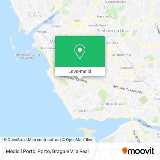 Medicil Porto mapa