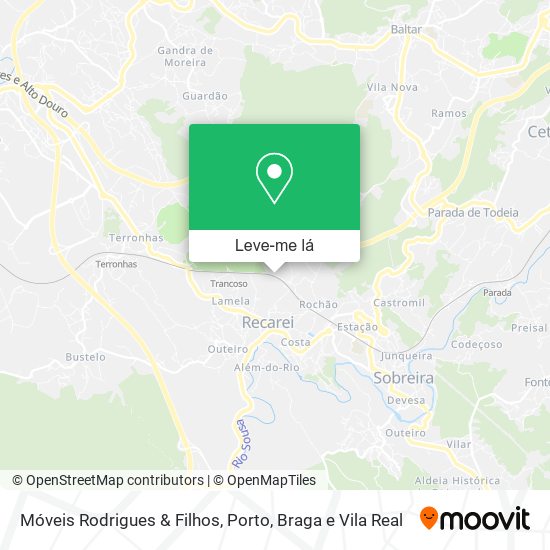 Móveis Rodrigues & Filhos mapa