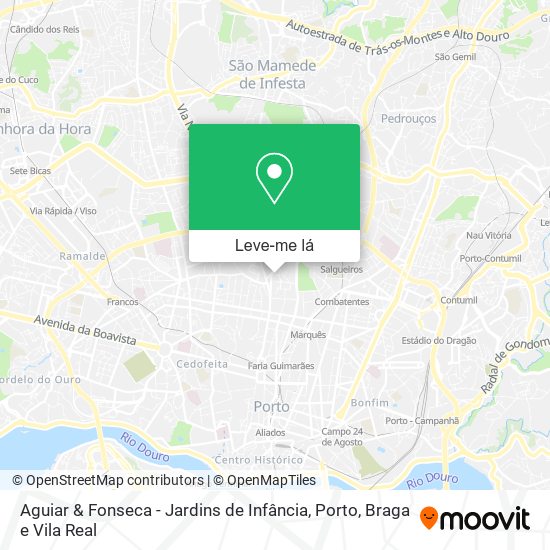 Aguiar & Fonseca - Jardins de Infância mapa