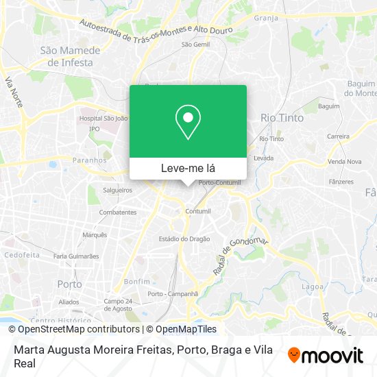 Marta Augusta Moreira Freitas mapa