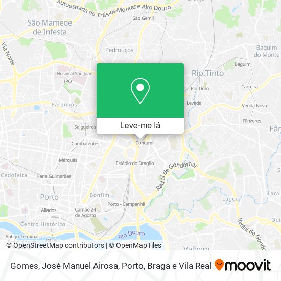 Gomes, José Manuel Airosa mapa