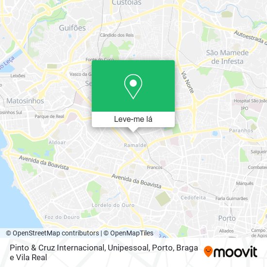 Pinto & Cruz Internacional, Unipessoal mapa