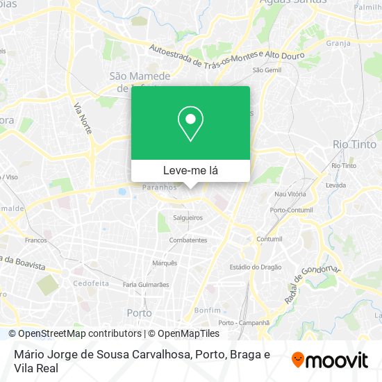 Mário Jorge de Sousa Carvalhosa mapa
