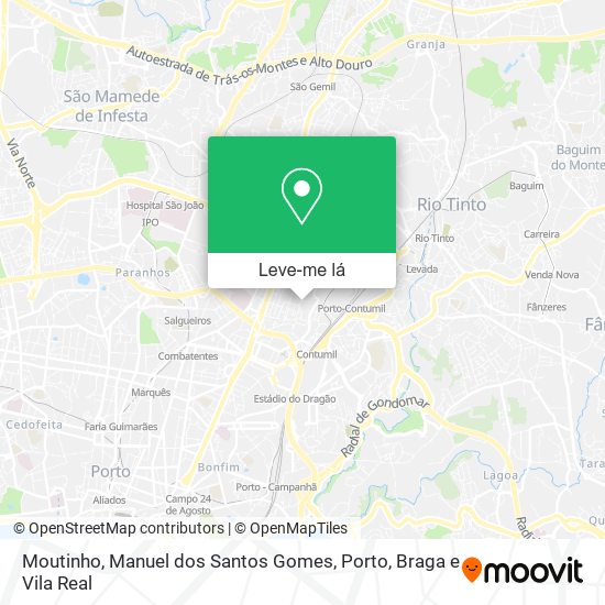 Moutinho, Manuel dos Santos Gomes mapa