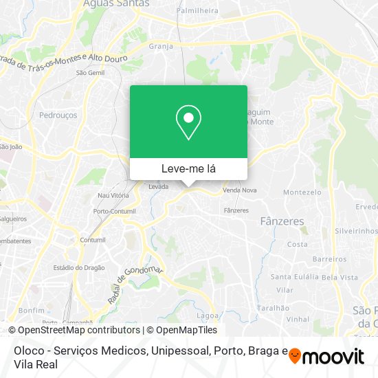 Oloco - Serviços Medicos, Unipessoal mapa