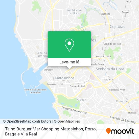 Talho Burguer Mar Shopping Matosinhos mapa