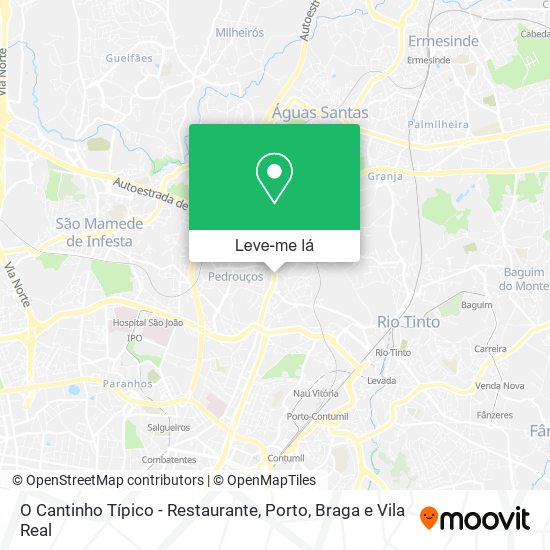 O Cantinho Típico - Restaurante mapa