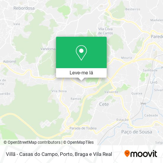 Villã - Casas do Campo mapa
