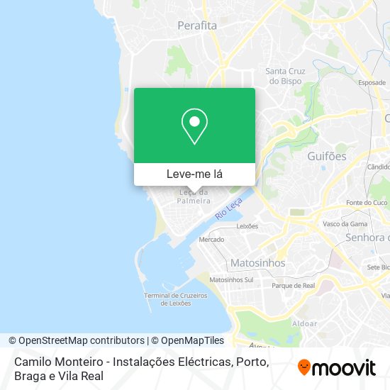 Camilo Monteiro - Instalações Eléctricas mapa