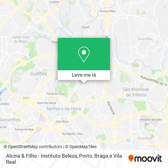 Alcina & Filho - Instituto Beleza mapa