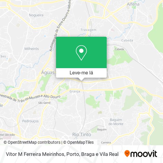Vítor M Ferreira Meirinhos mapa