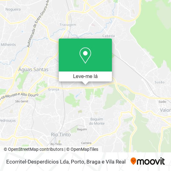 Ecorritel-Desperdícios Lda mapa