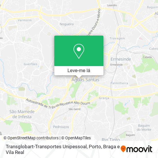 Transglobart-Transportes Unipessoal mapa