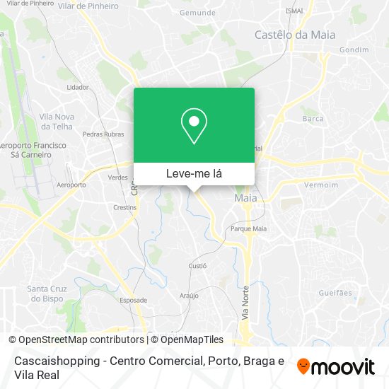 Cascaishopping - Centro Comercial mapa