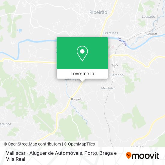 Valliscar - Aluguer de Automóveis mapa