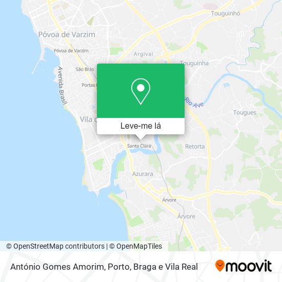António Gomes Amorim mapa