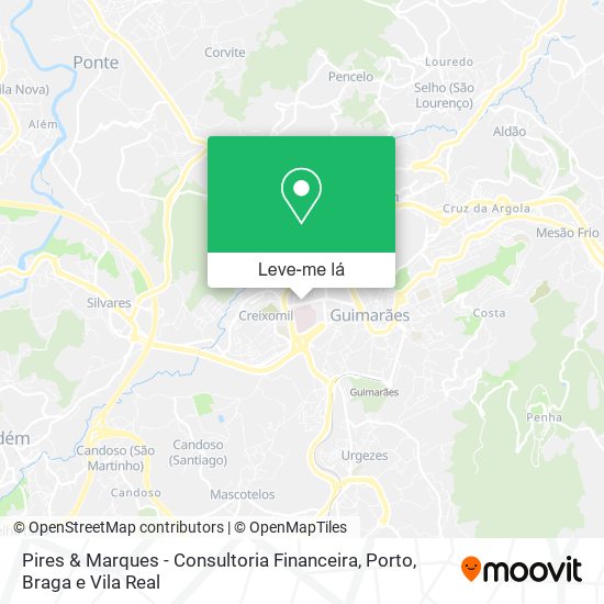Pires & Marques - Consultoria Financeira mapa