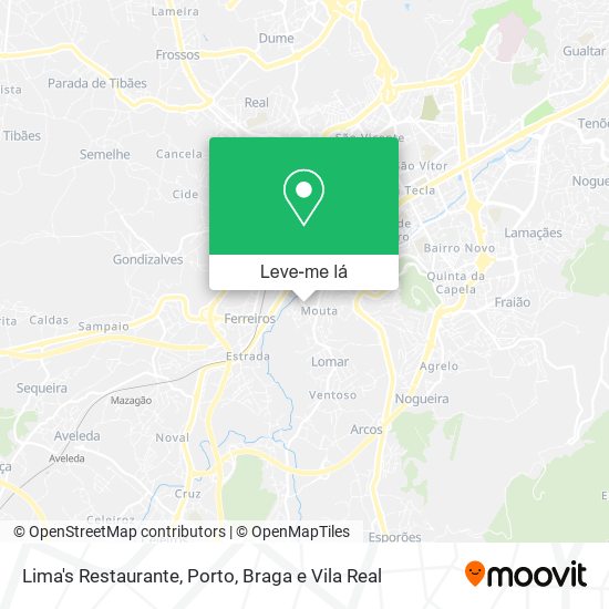 Lima's Restaurante mapa